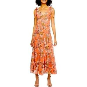 Melonie T Floral Print Dress
